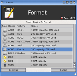 Enhancer Software Format Command