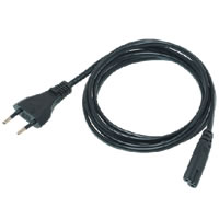 Power Cable (Figure-8 / European)