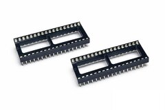 2x Amiga Kickstart ROM Sockets 40-pin A1200 A3000 A4000