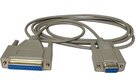 Serial Transfer Cable (25-pin to 9-pin)
